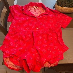 Victoria’s Secret Shorts Pajama Set Size Small